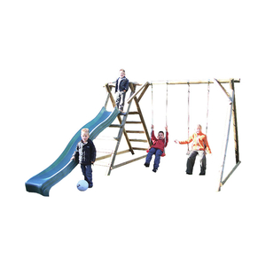 Tuin ROBUST S Wooden Swing Slide Set
