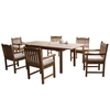 Tuin Solid Teak Table Chairs (Combo 2)