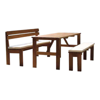 Tuin Texas Table and Benches