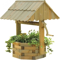 Tuin Wishing Well Wooden Planter
