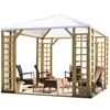 Tuin Wooden Pavilion Open Gazebo