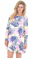 Hanna Multi Coloured Floral Swing Dress