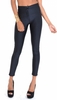 Hannah Black Zip Disco Pants