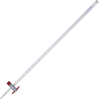 Academy Straight Bore Burette With PTFE Stopcock Class A,  25ml