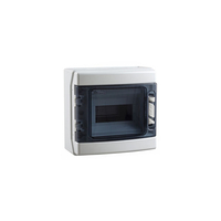 Garo GCUT8 8 Module 1 Row Plastic Enclosure IP65