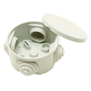 Gewiss GW 44 003 Junction Box Ip44 Press On Lid Grey 80 x 80 x 40m...