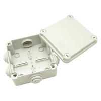 Gewiss GW 44 004 Junction Box IP55 Screwed Lid Grey 100 x 100 x 50...