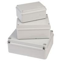 Gewiss GW 44 206 Junction Box Ip56 Screwed Lid Grey 150 x 110 x 70...