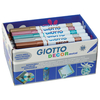 Giotto 494700 Decor Textile Multisurface Art Markers Box of 48