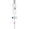 Glassco Cylindrical Funnel with Glass Stopcock 100ml Socket 14/23. ..