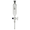 Glassco Cylindrical Funnel with Glass Stopcock 250ml Socket 19/26. ..
