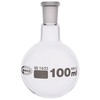 Glassco Jointed Round Bottom Glass Flask with Short Neck 100ml,  14...