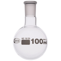 Glassco Jointed Round Bottom Glass Flask with Short Neck 100ml,  19...