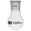 Glassco Jointed Round Bottom Glass Flask with Short Neck 100ml,  34...