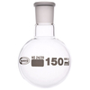 Glassco Jointed Round Bottom Glass Flask with Short Neck 150ml,  24...