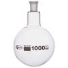 Glassco Jointed Round Bottom Glass Flask with Short Neck 1L,  19/26...