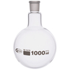 Glassco Jointed Round Bottom Glass Flask with Short Neck 1L,  24/29...