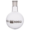 Glassco Jointed Round Bottom Glass Flask with Short Neck 500ml,  24...