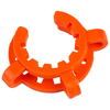 Glassco Plastic Joint Clip,  B34,  Orange Pack of 10