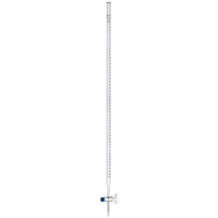 Glassco Straight Bore Burette with Glass Stopcock,  Class B,  50ml