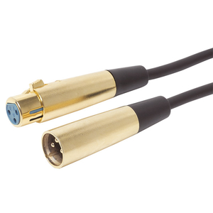 Gold Pltd XLR to XLR Cable Assem 1.5m