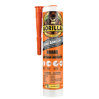 Gorilla Glue 2044300 Gorilla Heavy-Duty Grab Adhesive White 80ml