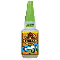 Gorilla Glue 4044400 Gorilla Superglue Gel 15g