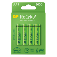 GP GPRHC272C310 GP ReCyko 2600 AA card of 4