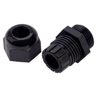 HELUKABEL 10093940 M25 Black Dome Cable Gland