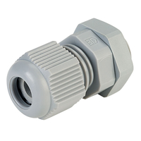 Jacob 50.612 PA7001 Compact M12 Cable Gland Grey
