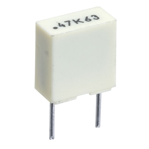 Kemet R82DC3470AA60K 470nf 10% 63V 5mm Polyester Box Capacitor