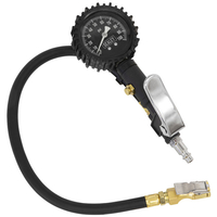 Sealey SA399 Tyre Inflator with Clip-On Connector