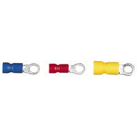 TruConnect M3.5 Stud Size Red 25A Ring Connector Pack of 100