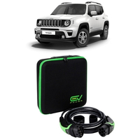 Type 2 to Type 2 - 10M - 32amp (3 Phase) - Jeep Renegade Charging Cable Type 2 to Type 2 10M 32amp - 3 Phase (22kW)