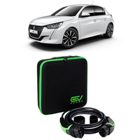 Type 2 to Type 2 - 10M - 32amp (3 Phase) - Peugeot e-208 Charging Cable Type 2 to Type 2 10M 32amp - 3 Phase (22kW)