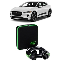Type 2 to Type 2 - 5M - 32amp (3 Phase) - Jaguar I Pace S Charging Cable Type 2 to Type 2 5M 32amp - 3 Phase (22kW)