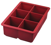 EDDINGTONS King Cube Ice Tray - Red