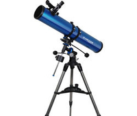 MEADE Polaris 114 EQ Reflector Telescope - Blue
