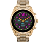 MICHAEL KORS Gen 6 Bradshaw MKT5136 Smart Watch with Google Assistant - Gold,  Stainless Steel Strap,  44 mm