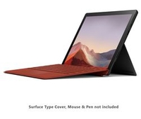MICROSOFT 12.3" Surface Pro 7 - Intel® Core i7,  512 GB SSD,  Black
