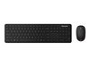 Microsoft Bluetooth Desktop for Business - keyboard and mouse set - UK - matte black