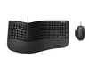 Microsoft Ergonomic Desktop for Business - keyboard and mouse set - UK - black