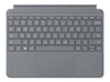 Microsoft Surface Go Signature Type Cover - keyboard - with trackpad,  accelerometer - British - platinum