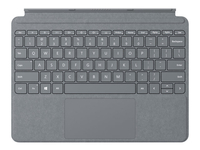Microsoft Surface Go Signature Type Cover - keyboard - with trackpad,  accelerometer - British - platinum