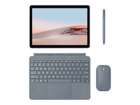 Microsoft Surface Go Type Cover - keyboard - with trackpad,  accelerometer - British English - ice blue