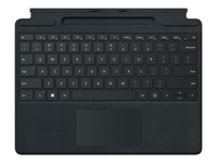 Microsoft Surface Pro Signature Keyboard - keyboard - with touchpad,  accelerometer,  Surface Slim Pen 2 storage and charging tray - black