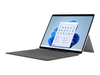Microsoft Surface Pro Signature Keyboard - keyboard - with touchpad,  accelerometer,  Surface Slim Pen 2 storage and charging tray - QWERTY - English - platinum - with Slim Pen 2