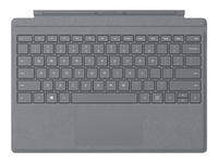 Microsoft Surface Pro Signature Type Cover - keyboard - with trackpad - English - light charcoal