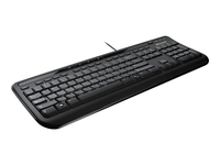 Microsoft Wired Keyboard 600 - keyboard - UK - black