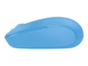 Microsoft Wireless Mobile Mouse 1850 - mouse - 2.4 GHz - cyan blue